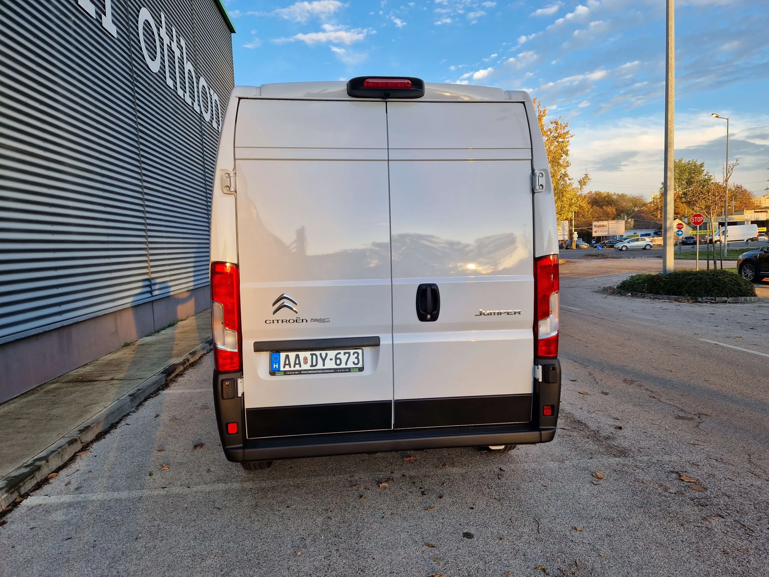 Citroen Jumper AADY-673 - Green Autókölcsönző