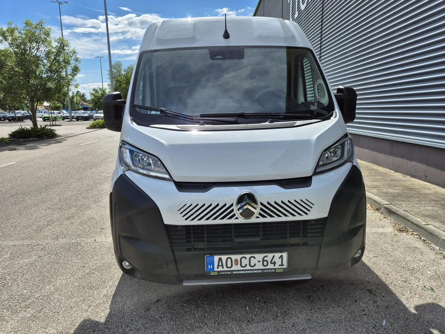 Citroen Jumper AOCC-641 - Green Autókölcsönző