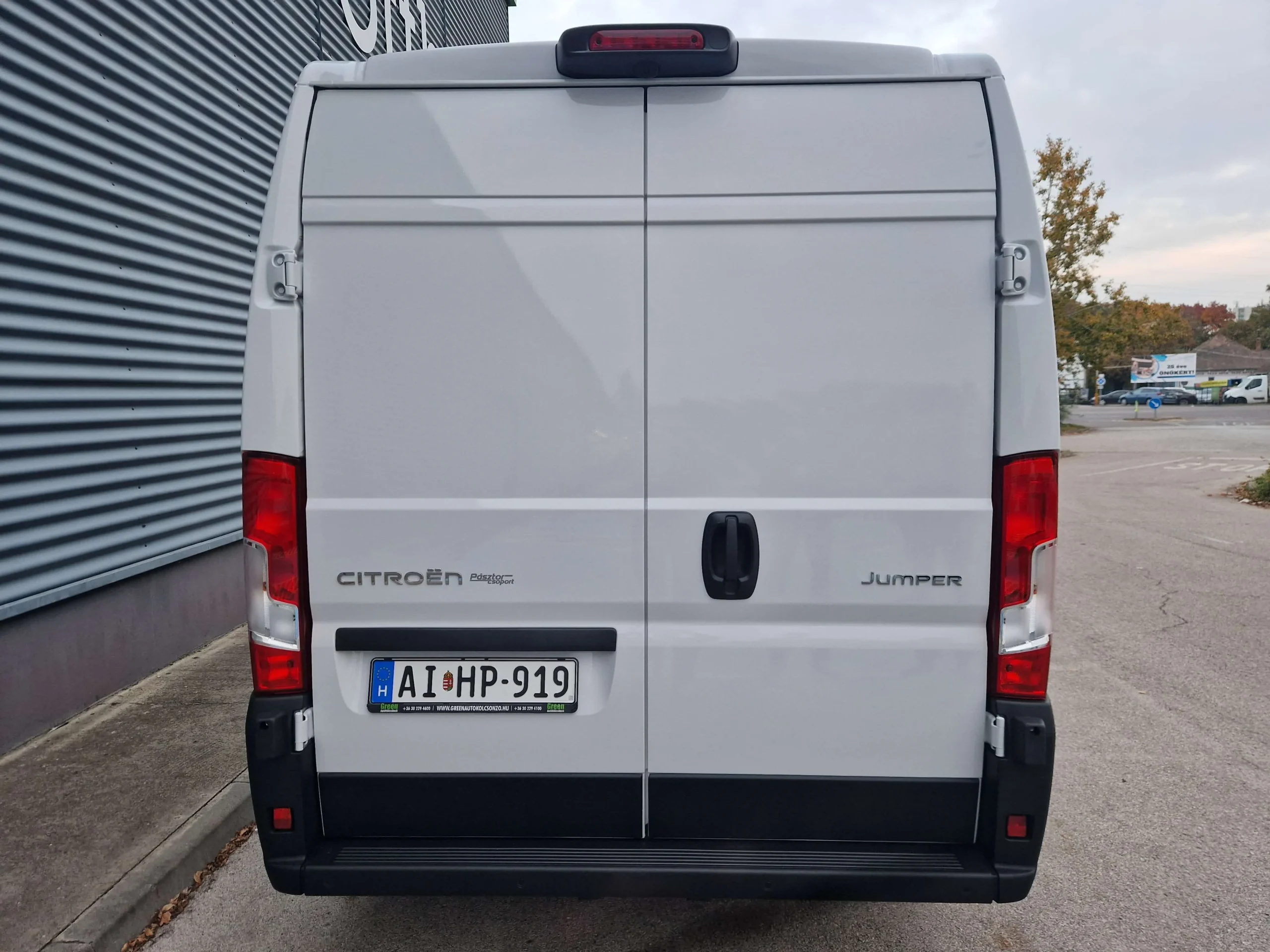 Citroen Jumper AIHP-919 - Green Autókölcsönző