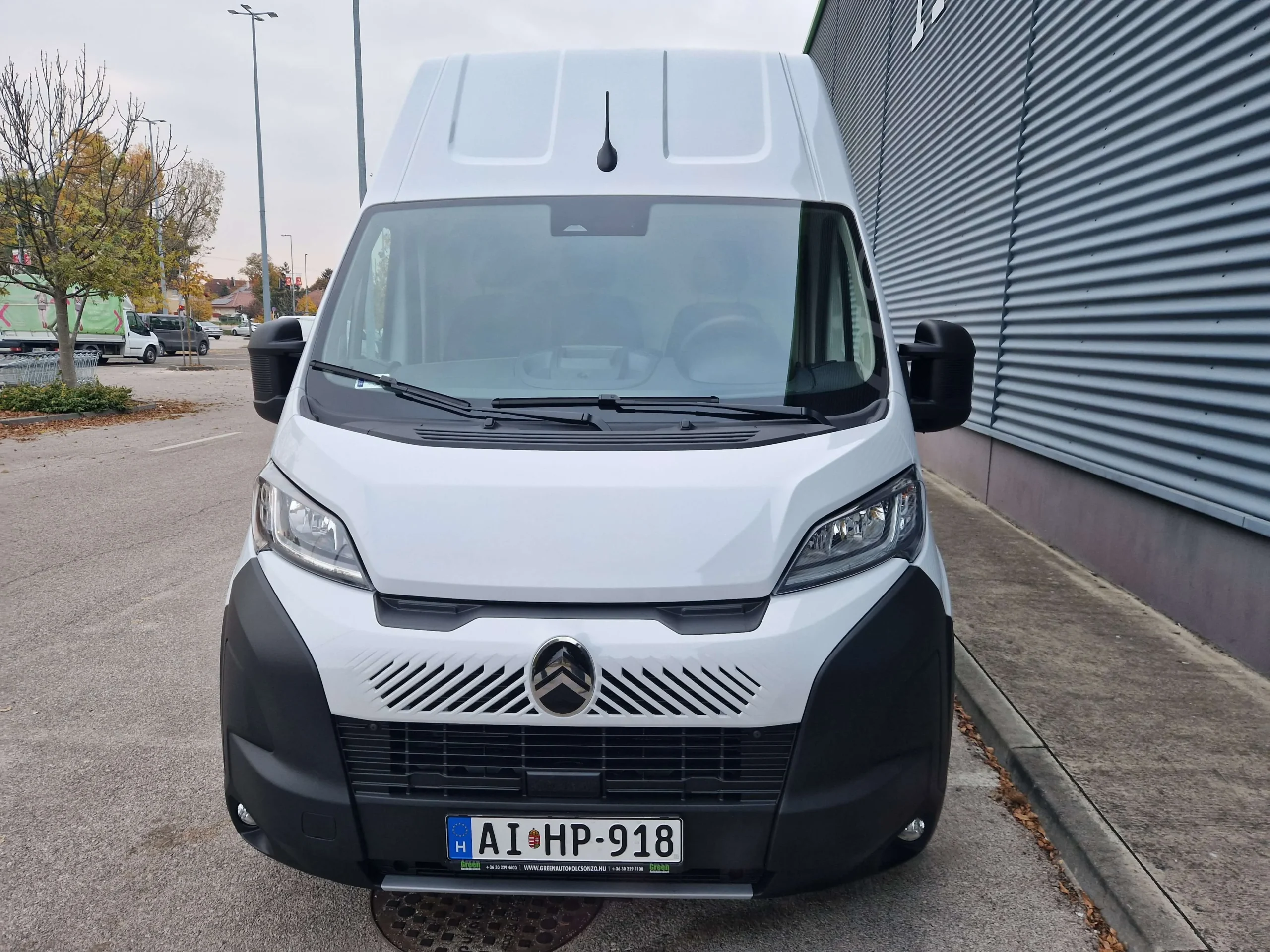 Citroen Jumper AIHP-918 - Green Autókölcsönző