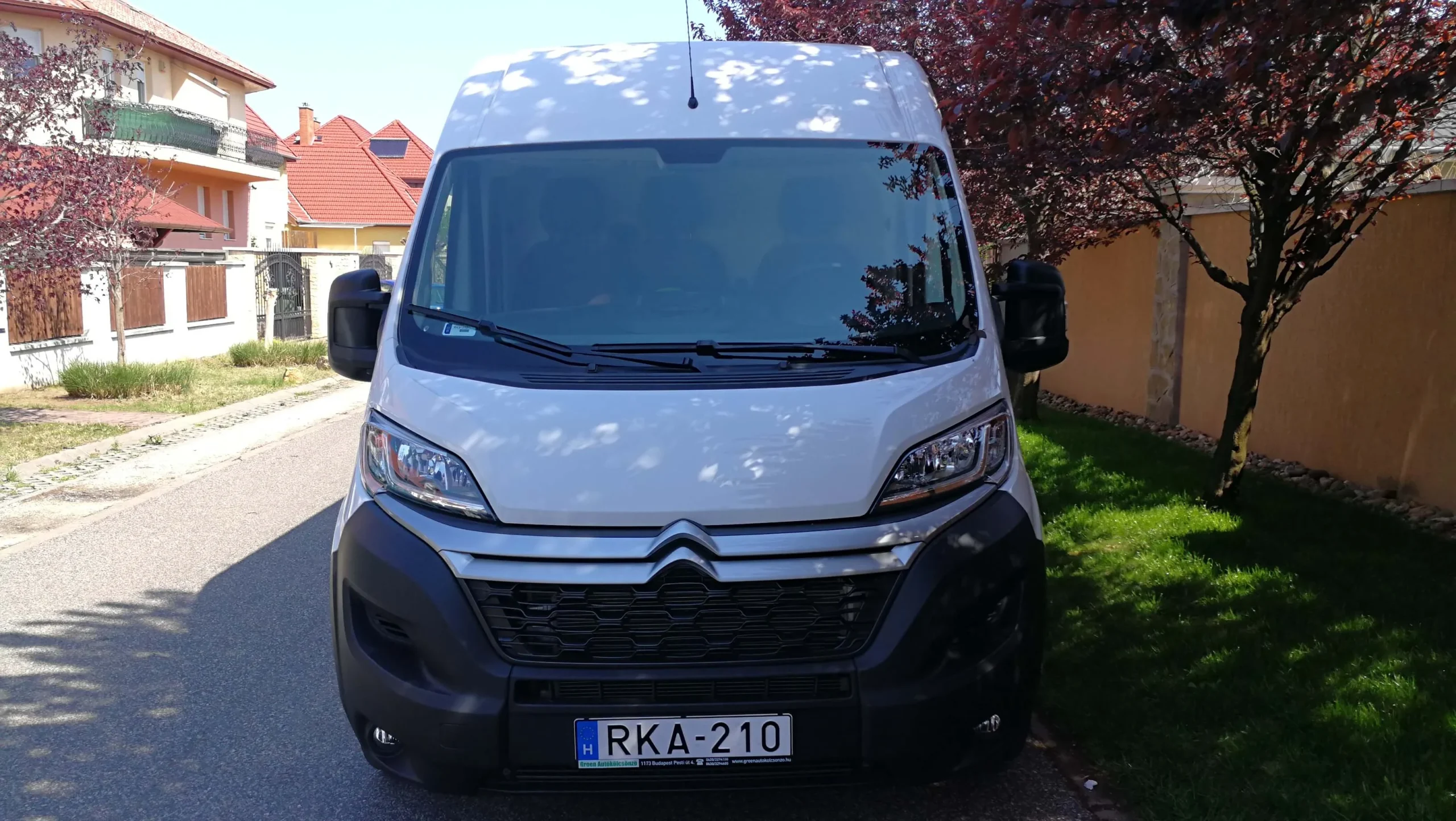 Citroen Jumper RKA-210 - Green Autókölcsönző